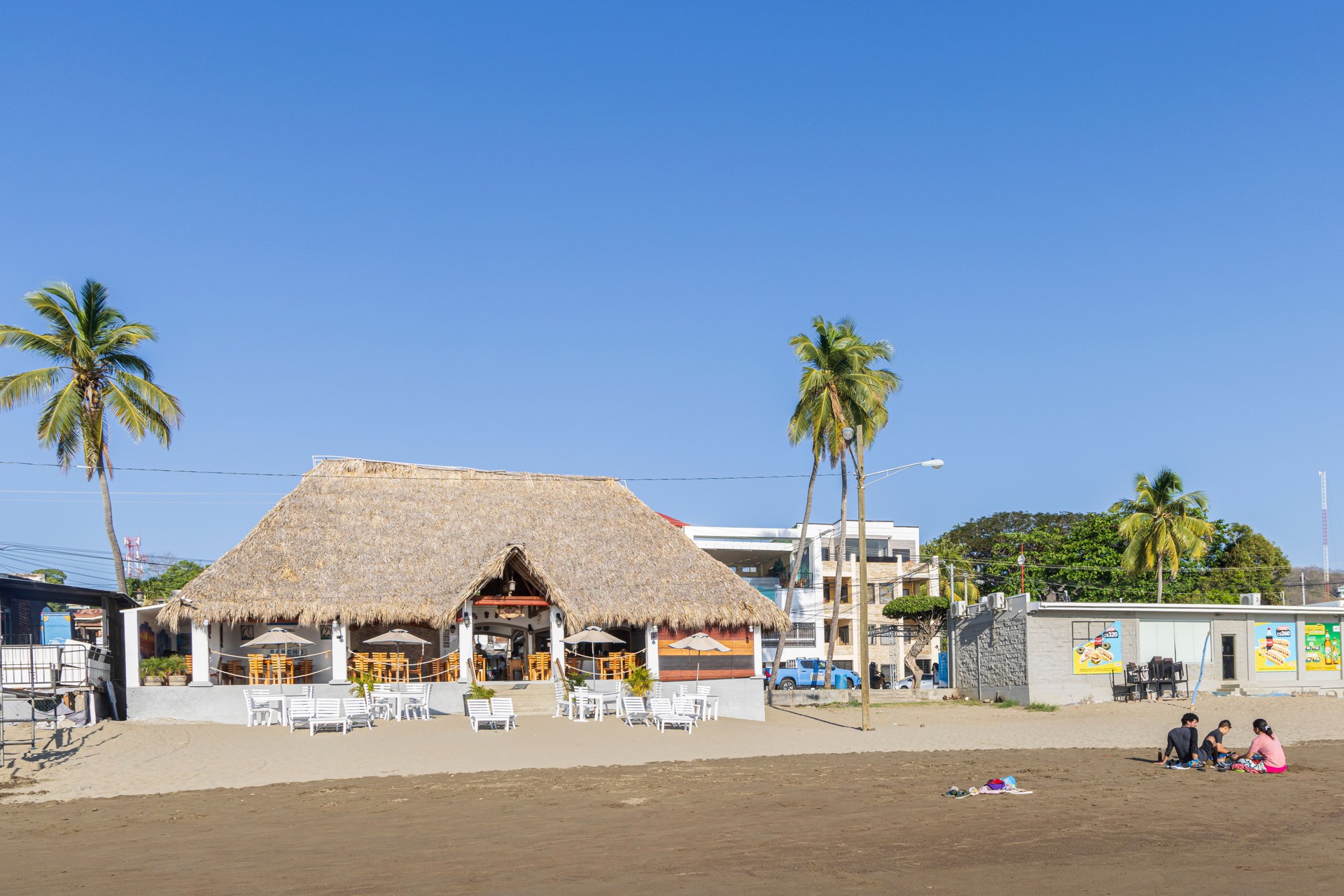 Beach San Juan del Sur in Nicaragua